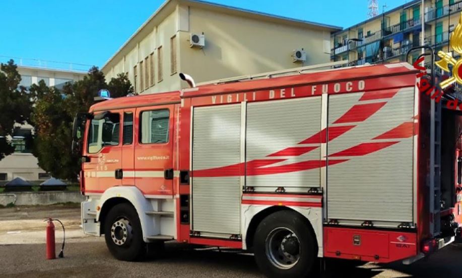 Salvata capra in fuga dall’incendio sul Monte Moregallo