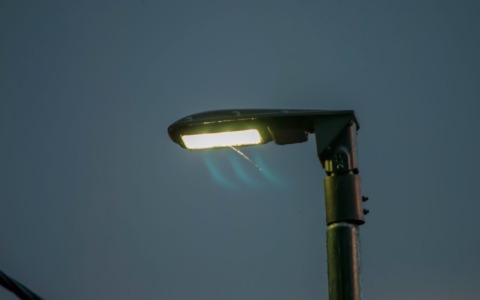Illuminazione sulla SS36 tra Lecco e Abbadia Lariana