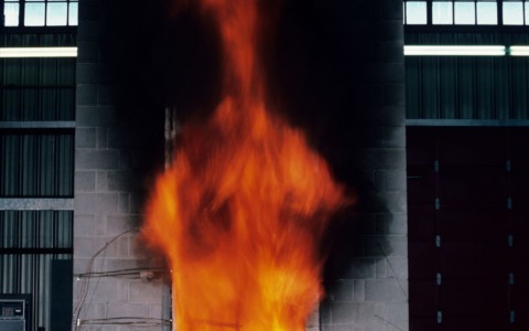 A Imbersago prova antincendio con 800 metri di linea idrica